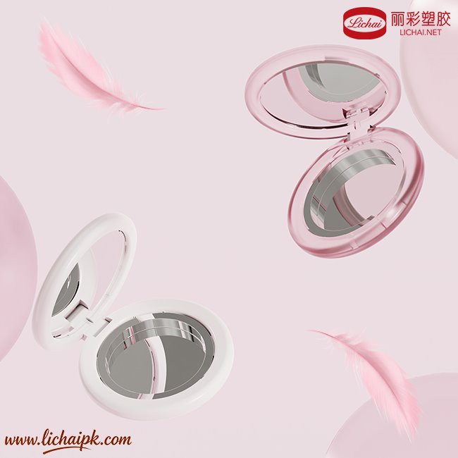 खाली ढीला पाउडर कॉम्पैक्ट